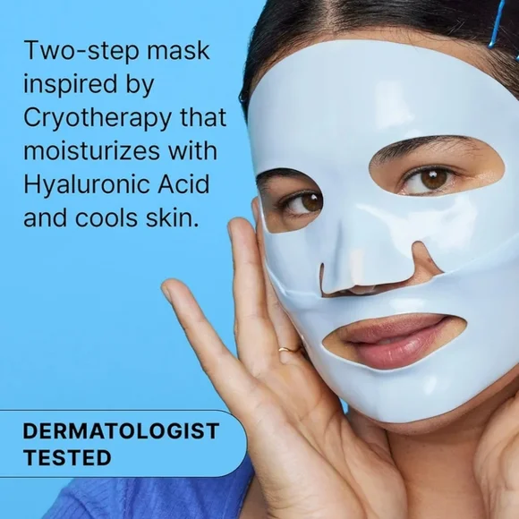 Dr. Jart+ Cryo Rubber Moisture Mask 2-step Treatment, with Hyaluronic Acid, NIB - Picture 3 of 5